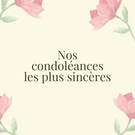 Fleurs d&eacute;licates pour des pens&eacute;es sinc&egrave;res